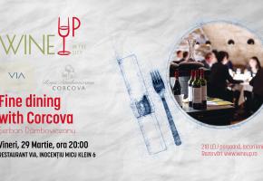 Fine dining with Corcova